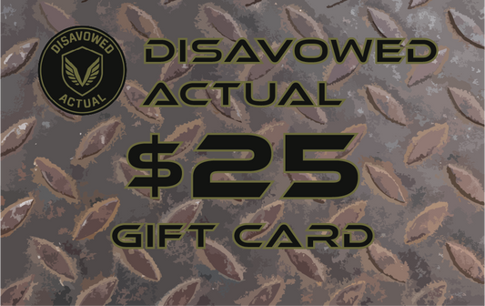 Disavowed Actual Gift Card