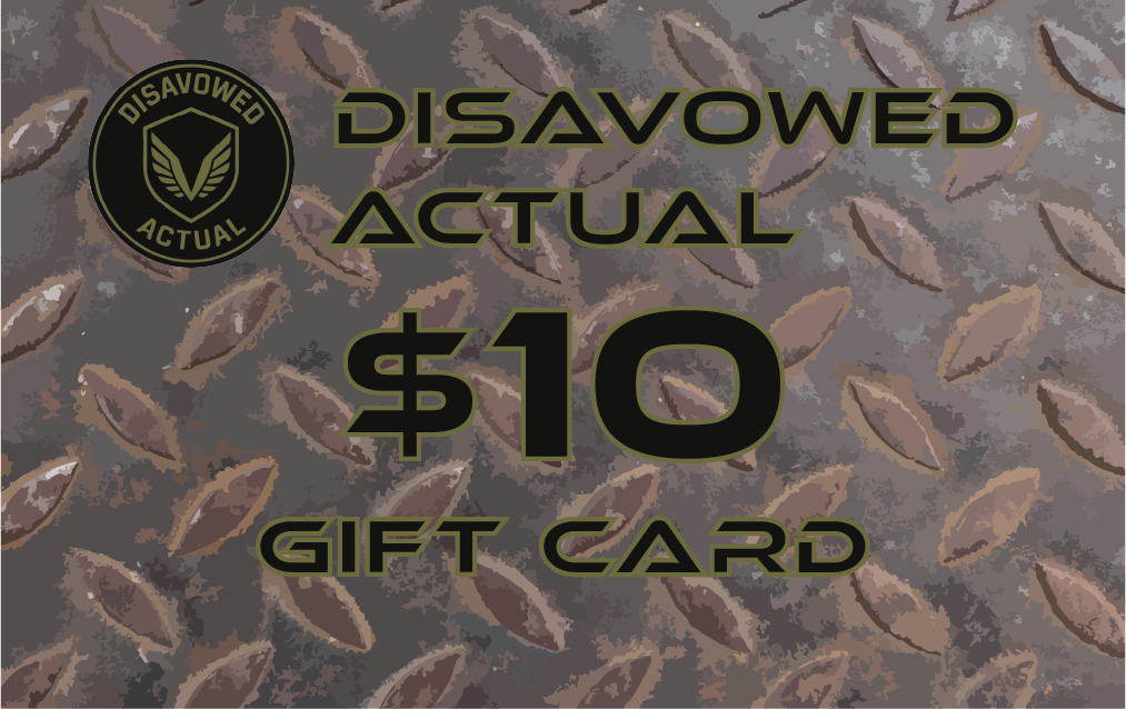 Disavowed Actual Gift Card