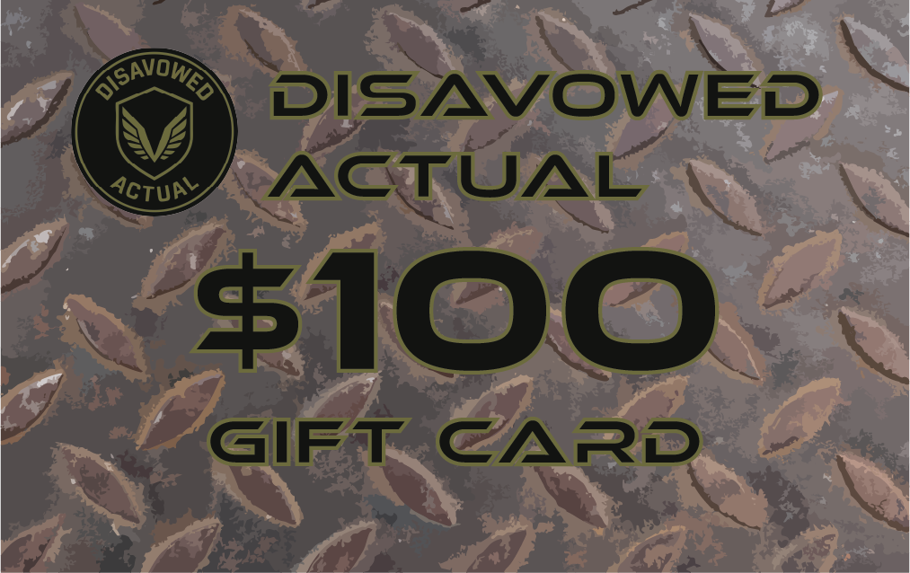 Disavowed Actual Gift Card