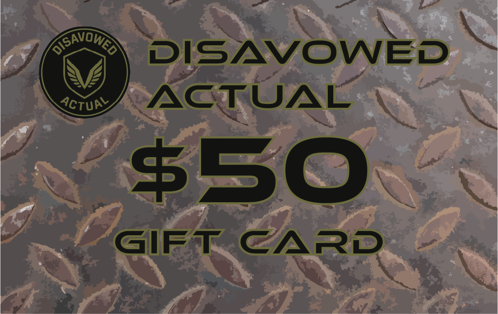Disavowed Actual Gift Card